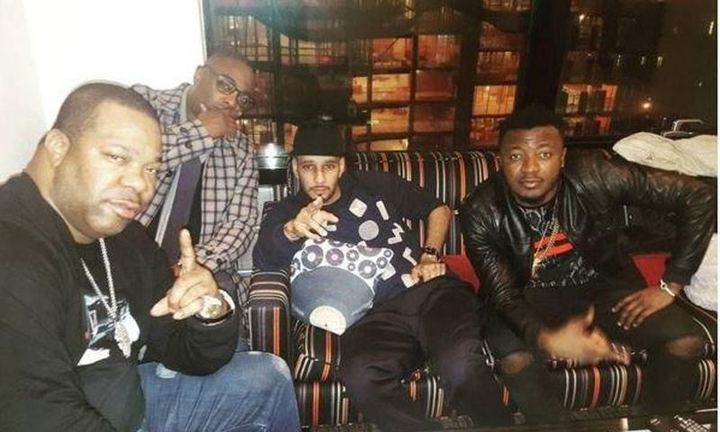 MC Galaxy Busta Rhymes, Swizz Beatz