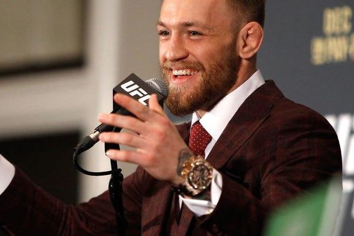 Conor McGregor looking sharp