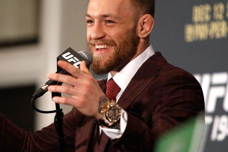Conor McGregor looking sharp