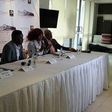 Lanre Olusola, Mo Abudu, M.I and Audu Makori at the "Chocolate City Unsigned" press conference