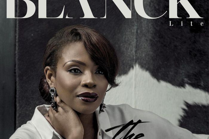 Dolapo Oni Sijuwade covers the first edition Blanck Magazine Lite