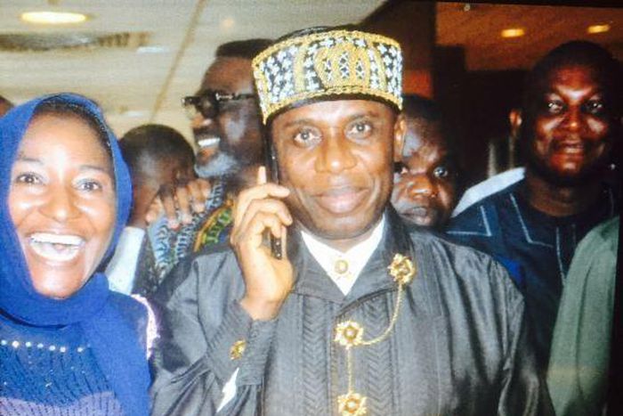 Former Rivers State Governor, Rotimi Amaechi arrives at National Assembly for ministerial screening on October 22, 2015