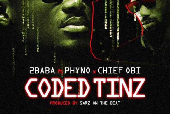 Art work for 2Baba's new single, 'Coded Tinz'