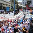 After strike, unions aim to block pension plan in parliament