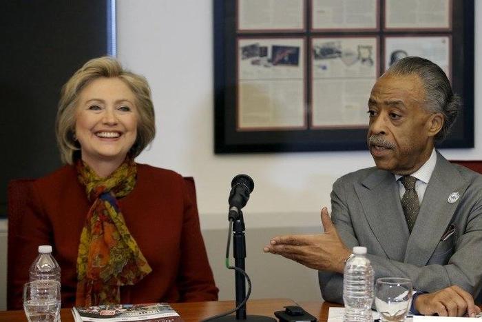 Hillary Clinton, in push for black support, promises to tackle racial disparities