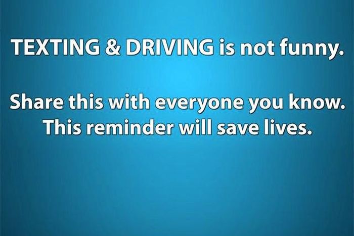 Texting and driving kills