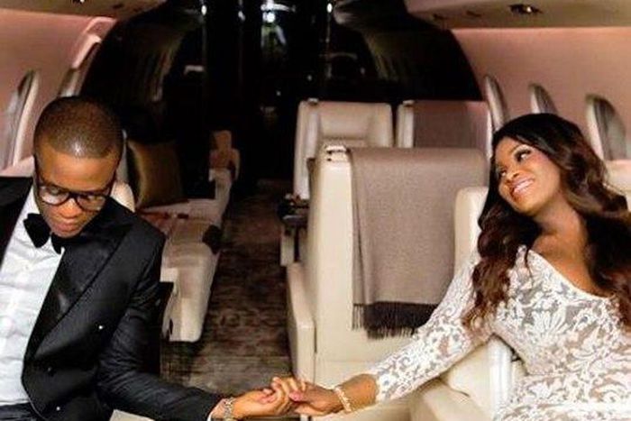 Toolz Oniru and Tunde Demuren's pre-wedding photo