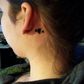 Girl got mute tattoo to remind people she's deaf in one ear