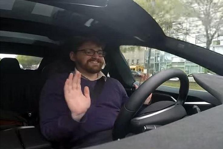 Surprised man