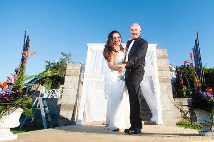 Woman surprises partner with wedding after dating for 17 years