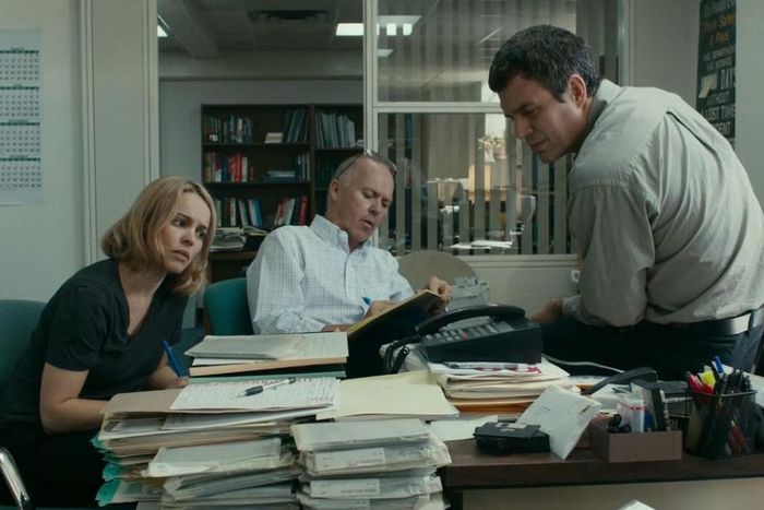 A scene from "Spotlight"