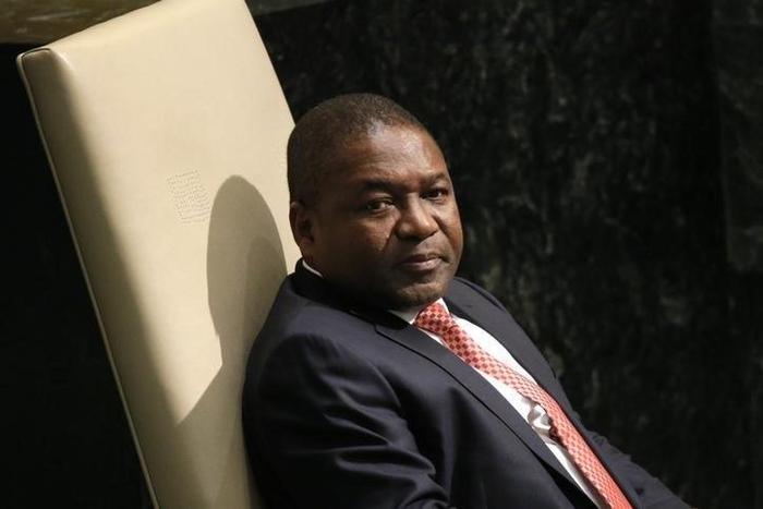 President Filipe Jacinto Nyusi of Mozambique waits to address attendees during the 70th session of the United Nations General Assembly at the U.N. Headquarters in New York, September 28, 2015. REUTERS/Carlo Allegri