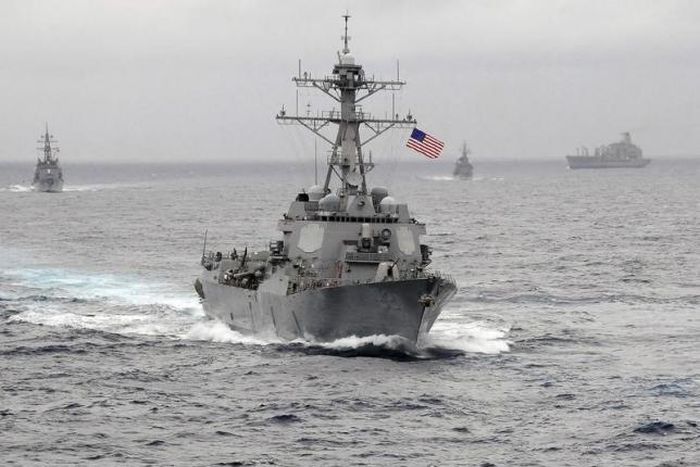 China says followed U.S. warship in South China Sea