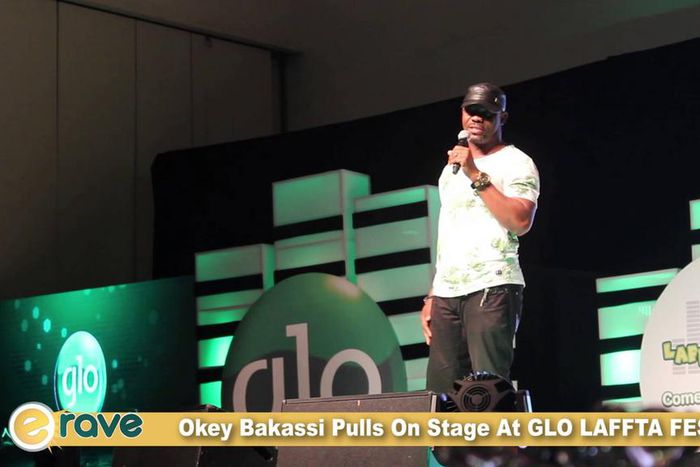 Watch Okey Bakassi's funny moments at Glo Lafta Fest
