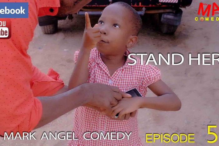 Watch funny video of Emmanuella trying to scam Mark Angel