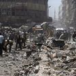 At least 40 killed in missile attack on Syrian town