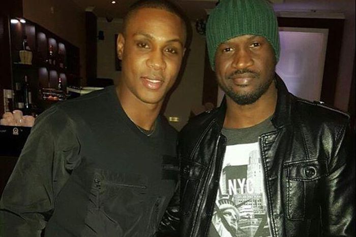 Odion Ighalo and Peter Okoye