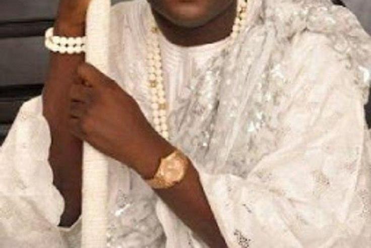 The handsome Ooni of Ife