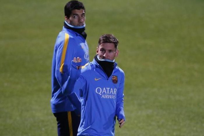 Messi and Suarez to miss Barca's Cup game at Bilbao