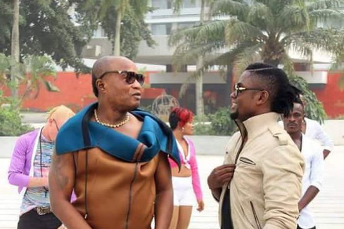 Koffi Olomide in a unique outfit