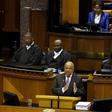 South Africa's Finance Minister Pravin Gordhan delivers his 2016 budget address to the parliament in Cape Town, February 24, 2016.  REUTERS/Mike Hutchings