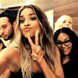 Ciara with her team in Lagos as she prepares for LLAM 3