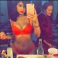 Kylie Jenner red hot bikini
