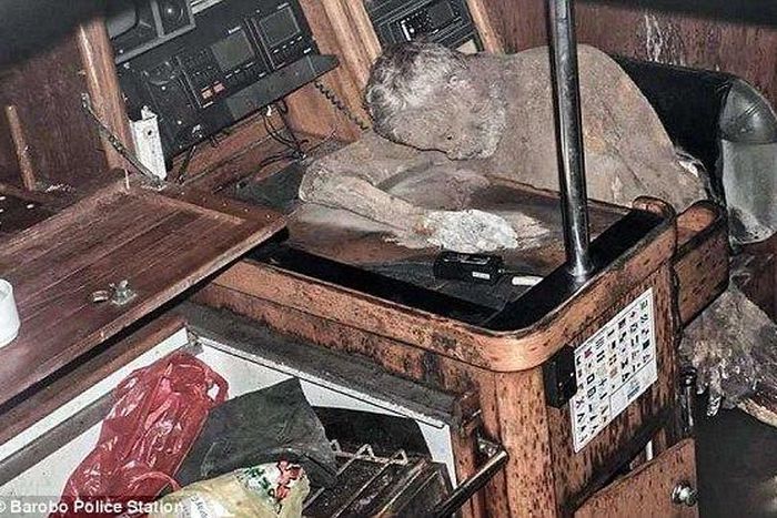 Dead body of German adventurer found mummified inside abandoned yacht