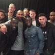 Manchester City players attend Kevin Hart show