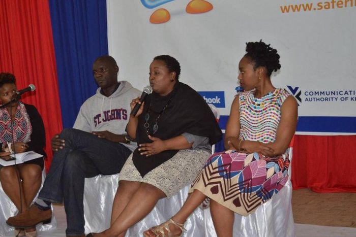 Participants at the Facebook event