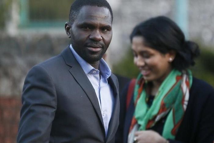 Sudanese migrant Abdul Haroun leaves the Crown Court in Canterbury, Britain January 21, 2016.   REUTERS/Stefan Wermuth