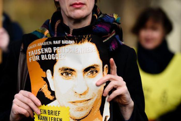Saudi blogger Raif Badawi wins EU's Sakharov rights prize