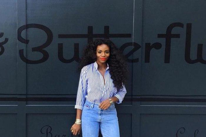 Asiyami Gold looking trendy