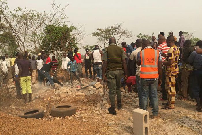 Dead bodies discovered in church building foundation