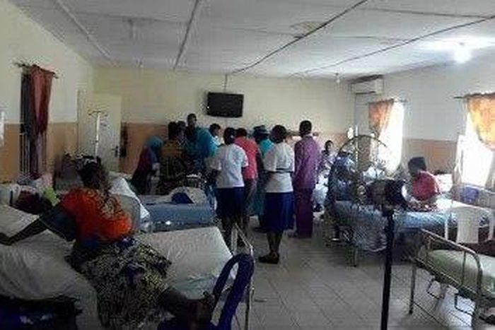 Adeboye visits the sick