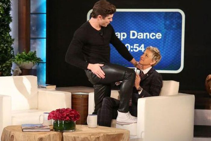 Zac Efron, Ellen DeGeneres