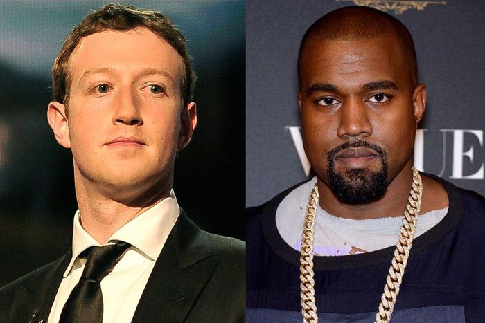 Kanye West asks Mark Zuckerberg for money