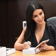 Kim Kardashian at a book signing event