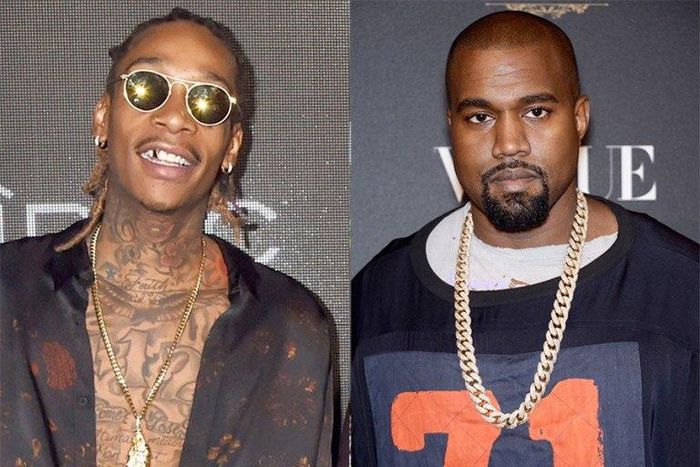 Wiz Khalifa and Kanye West