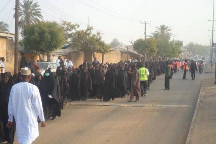 Shiites protest killing of their members in Zaria