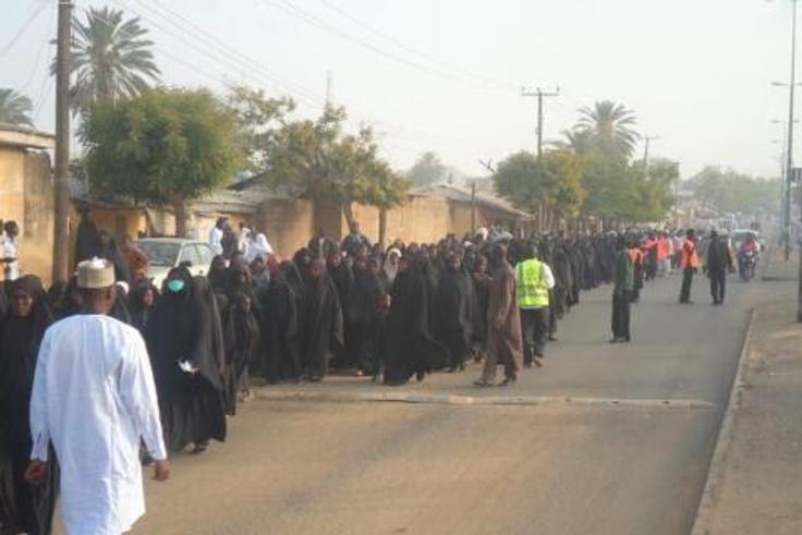 Shiites protest killing of their members in Zaria
