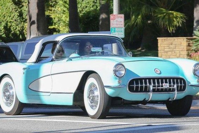 Kendall Jenner's vintage car