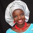 Beauty blogger and makeup artist Yemisi Seriki wearing her pleated gele fab