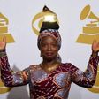 Angelique Kidjo at the 2015 Grammy Awards