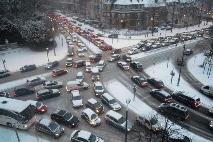 Brussels traffic