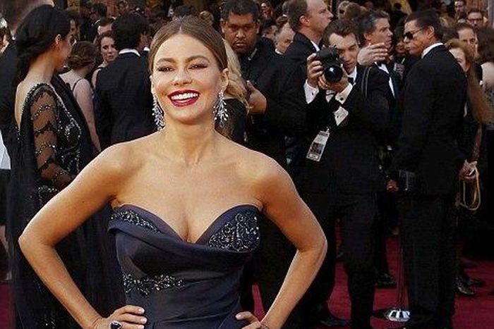 Sofia Vergara in Marchesa