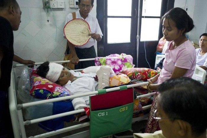 Myanmar opposition NLD candidate attacked with machetes, hospitalized-NLD