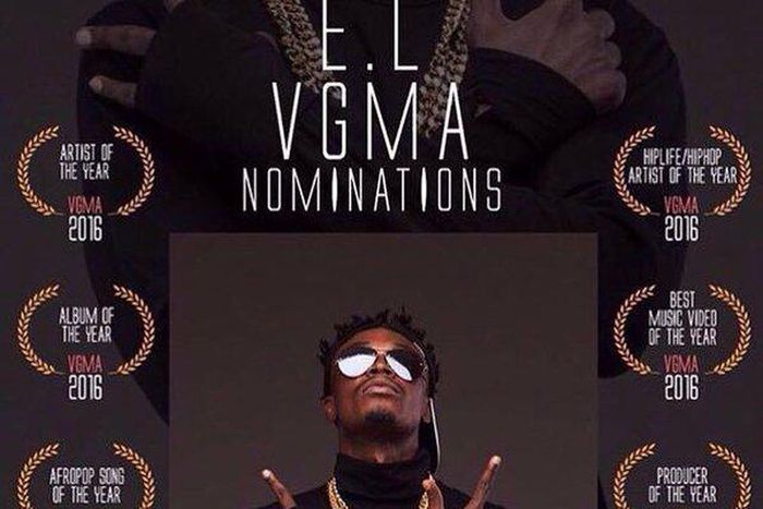 EL rapper on VGMA 2016 nominations artwork