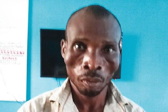 The suspect, Edet Effiong