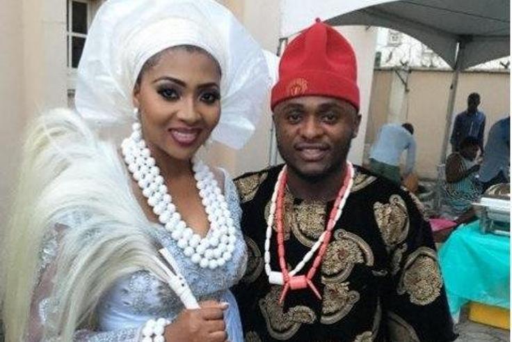 Photos from Ubi Franklin and Lilian Esoro's traditional rites